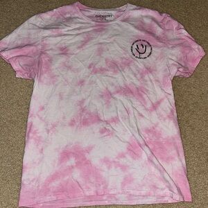 Chemistry Pink Tie-Dye Tee